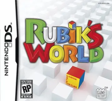 Rubik's Puzzle World DS box art