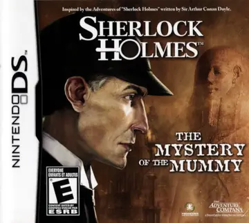 Sherlock Holmes: The Mystery of the Mummy DS box art