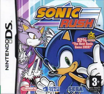 Sonic Rush box art