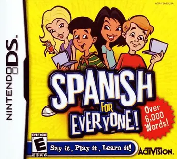 Spanish for Everyone! DS box art
