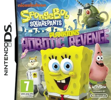 SpongeBob SquarePants: Plankton's Robotic Revenge DS box art