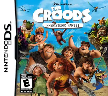 The Croods: Prehistoric Party! DS box art