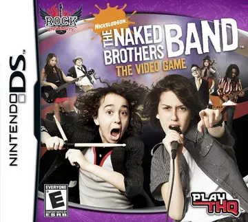 The Naked Brothers Band The Video Game DS box art