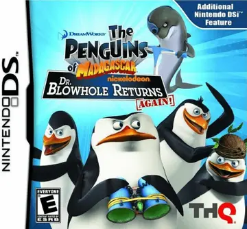 The Penguins of Madagascar: Dr. Blowhole Returns – Again! DS box art