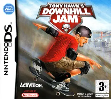 Tony Hawk's Downhill Jam box art