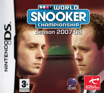 World Snooker Championship: Season 2007-08 DS box art