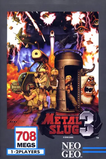 Metal Slug 3 box art
