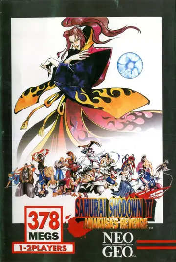 Samurai Shodown IV: Amakusa's Revenge box art