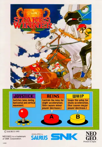 Stakes Winner Neo Geo box art