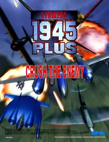 Strikers 1945 Plus Neo Geo box art