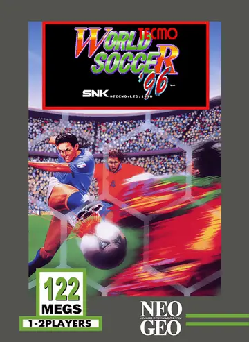 Tecmo World Soccer '96 box art