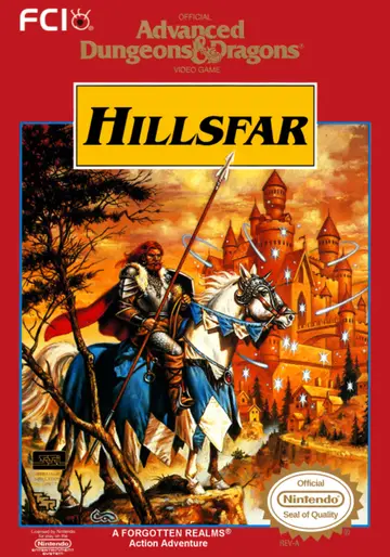 Advanced Dungeons & Dragons: Hillsfar box art