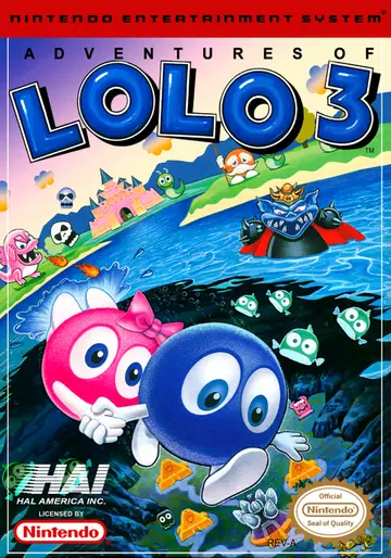 Adventures of Lolo 3 box art