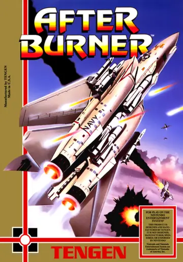 After Burner NES box art