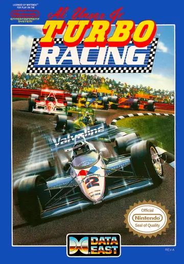 Al Unser Jr. Turbo Racing NES box art
