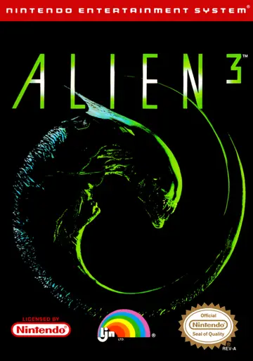 Alien 3 NES box art