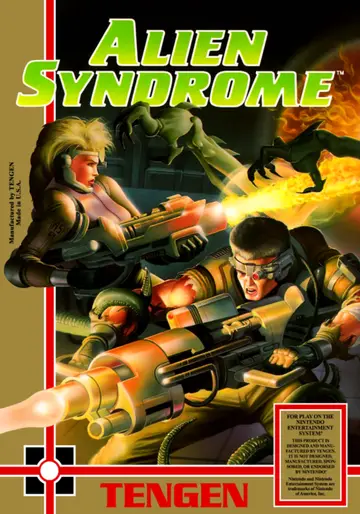 Alien Syndrome box art