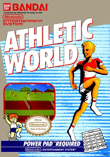 Athletic World NES box art