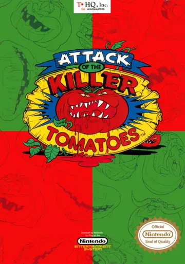 Attack of the Killer Tomatoes box art