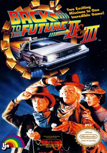 Back to the Future Part II & III box art