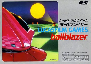 Ballblazer box art