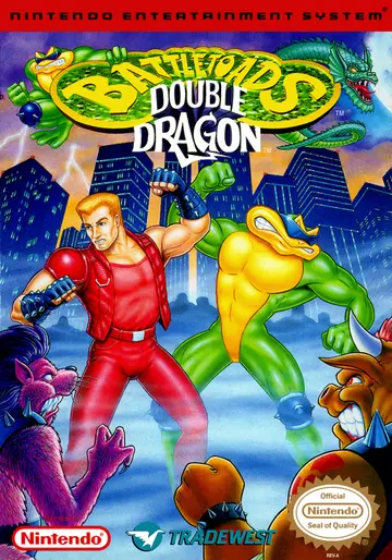 Battletoads & Double Dragon box art
