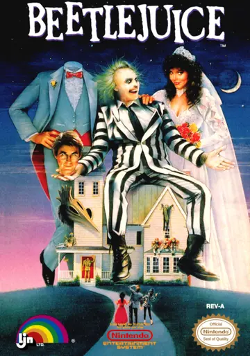 Beetlejuice NES box art
