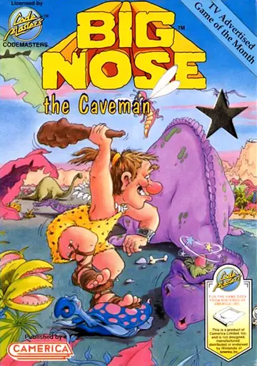 Big Nose the Caveman box art