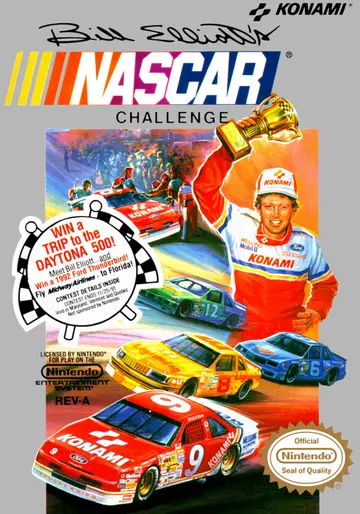 Bill Elliott's NASCAR Challenge box art