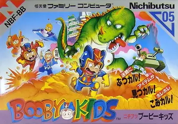 Booby Kids NES box art