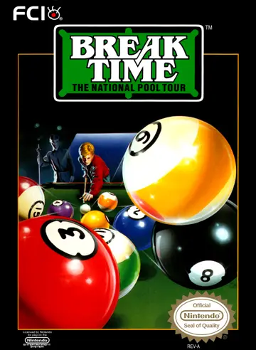 Break Time: The National Pool Tour box art