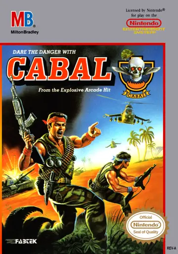 Cabal NES box art