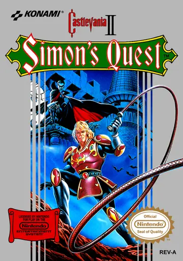 Castlevania II: Simon's Quest box art