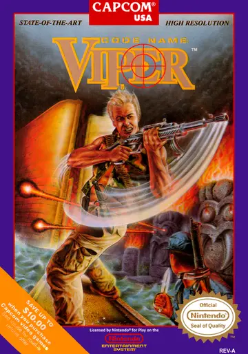 Code Name: Viper NES box art