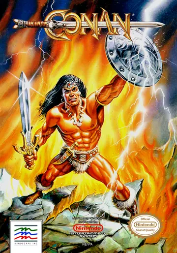 Conan: The Mysteries of Time NES box art