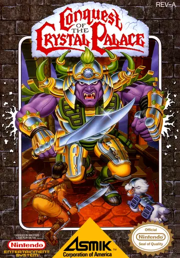 Conquest of the Crystal Palace NES box art