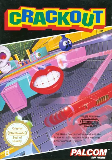 Crackout NES box art