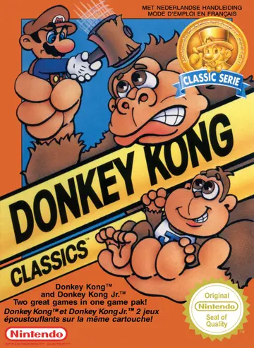 Donkey Kong: Original Edition NES box art
