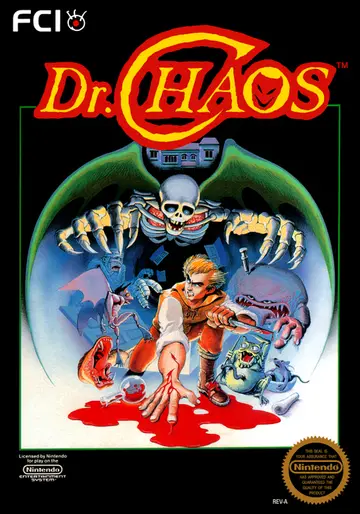 Dr. Chaos NES box art