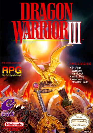 Dragon Quest III box art