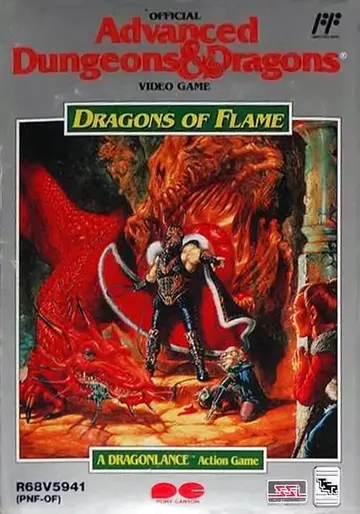 Dragons of Flame box art