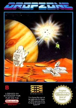 Dropzone NES box art