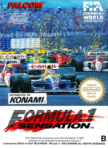 F-1 Sensation box art