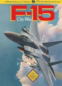 F-15 City War NES box art
