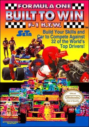 Formula One: Built to Win box art