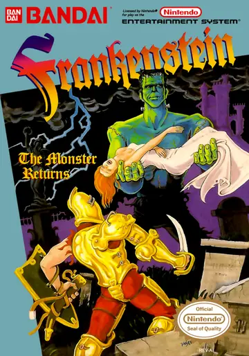 Frankenstein: The Monster Returns box art