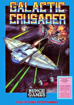 Galactic Crusader NES box art