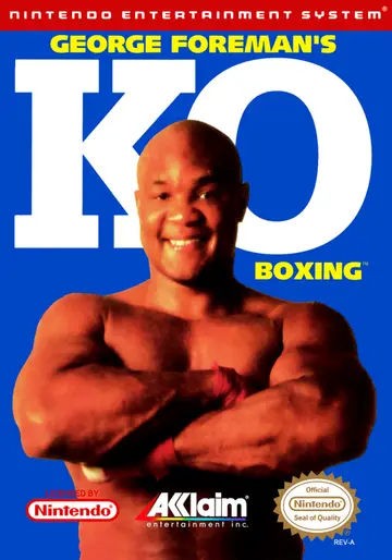 George Foreman's KO Boxing NES box art