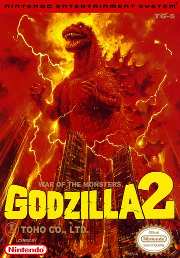 Godzilla 2: War of the Monsters box art
