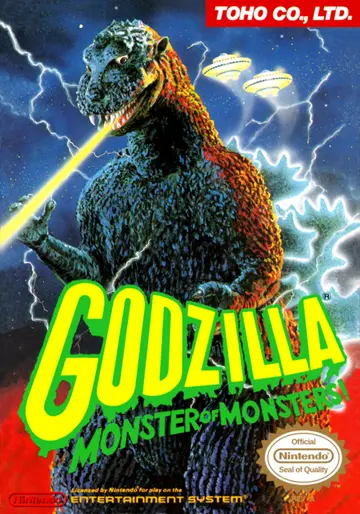 Godzilla: Monster of Monsters box art